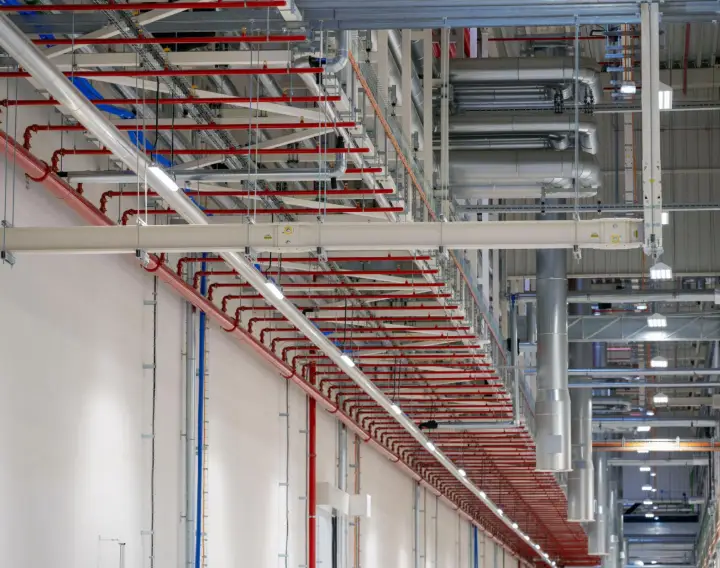 hvac-ducting-and-piping-installation-on-ceiling-in-ashok-nagar