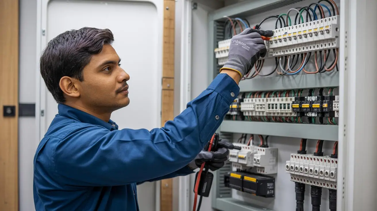 electrician-operating-electrical-control-panel