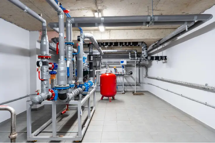 long-corridor-with-hvac-ducting-and-piping-system-installation