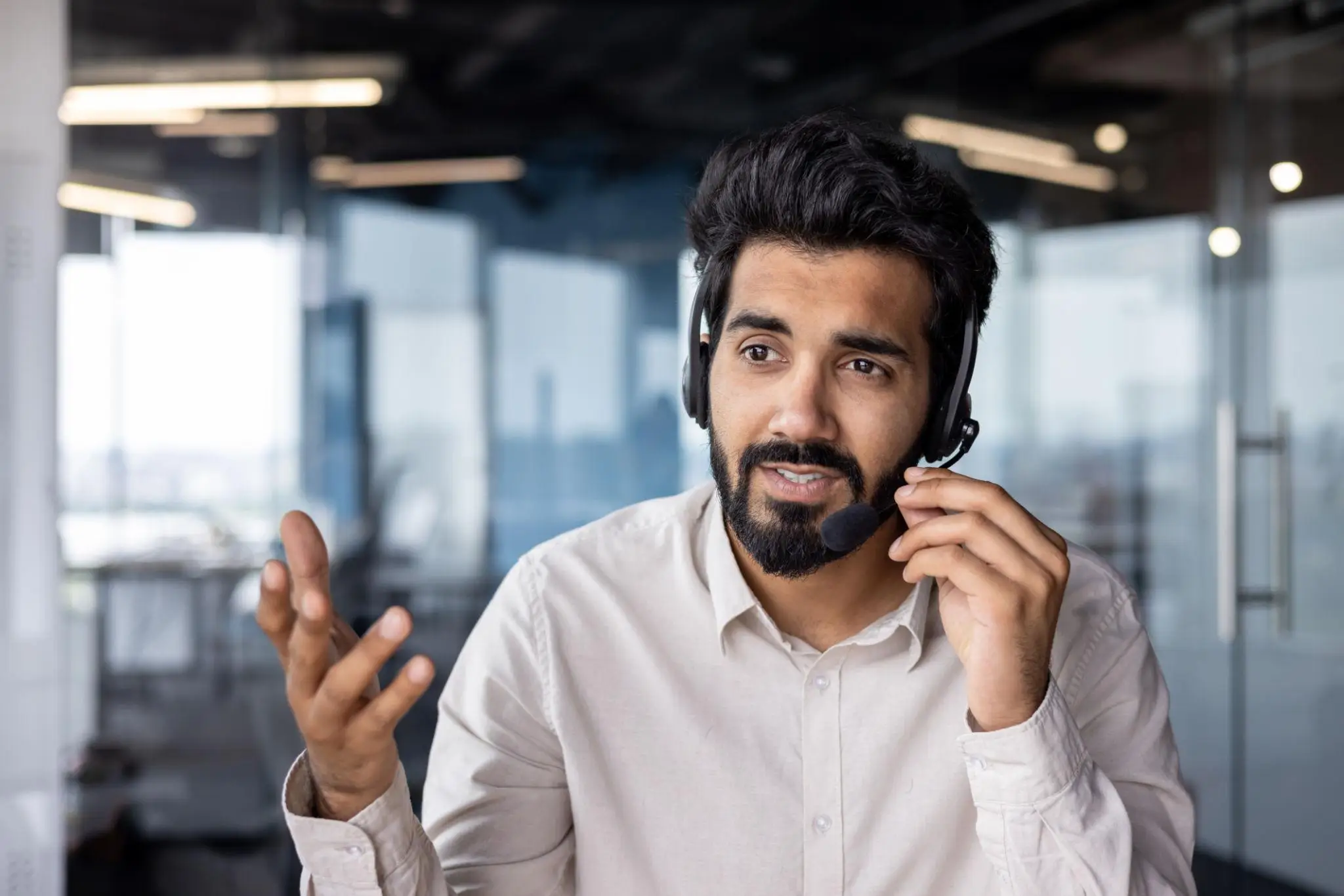 male-call-center-executive-speaking-headset